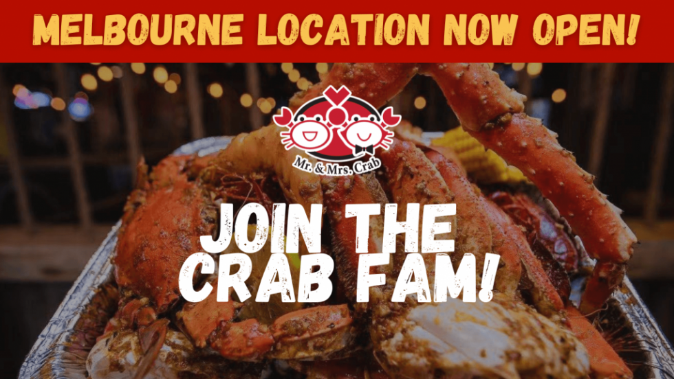 Mr and Mrs Crab Seafood Let's Be Together