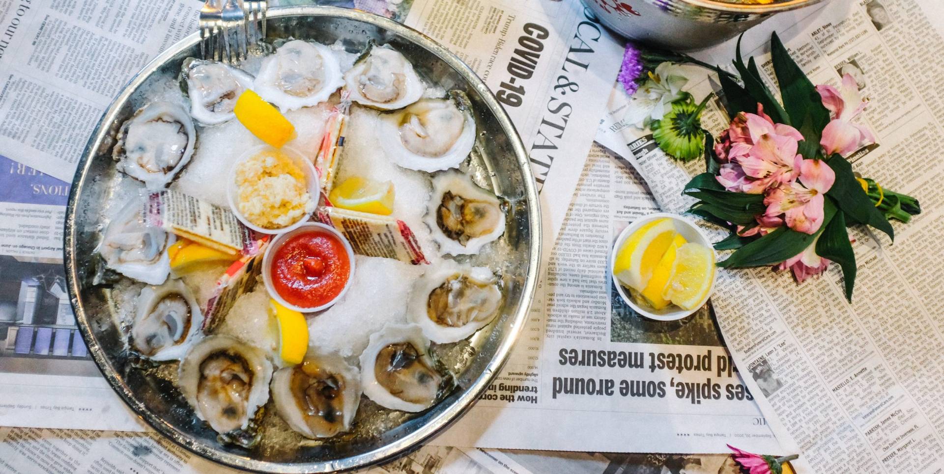 Mr and Mrs Crab Seafood Let's Be Together